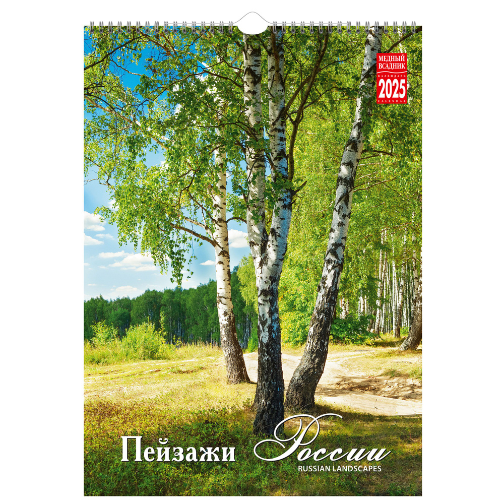 Календарь на спирали (КР20) на 2025 год Пейзажи России КР20-25101  #1