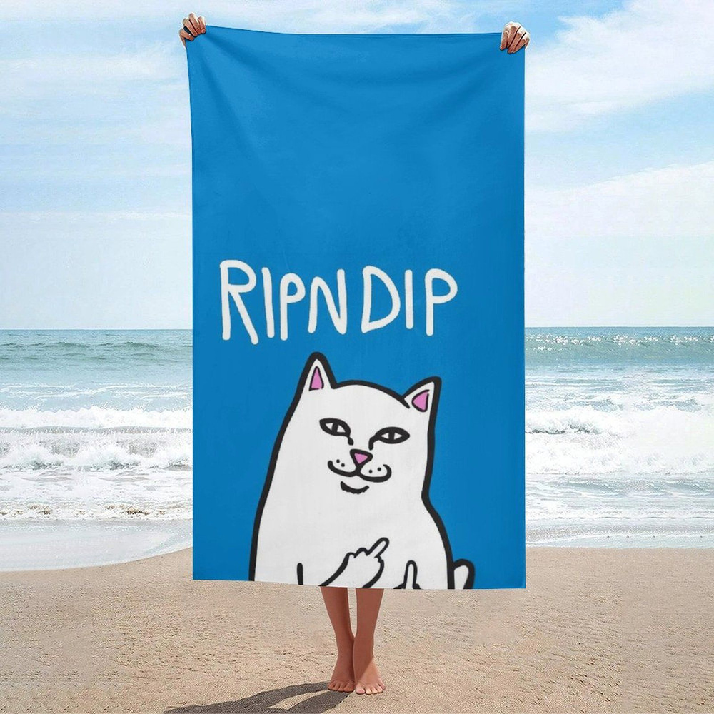 Ripndip Полотенце для ванной, Терилен, 80x130 см, разноцветный, 1 шт.  #1