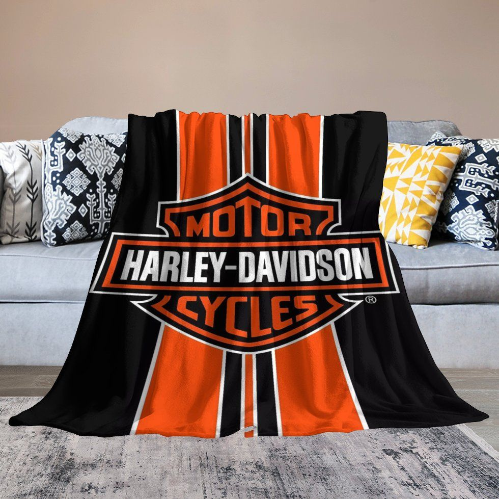 Harley-Davidson Плед , Велсофт, 200х150 см #1