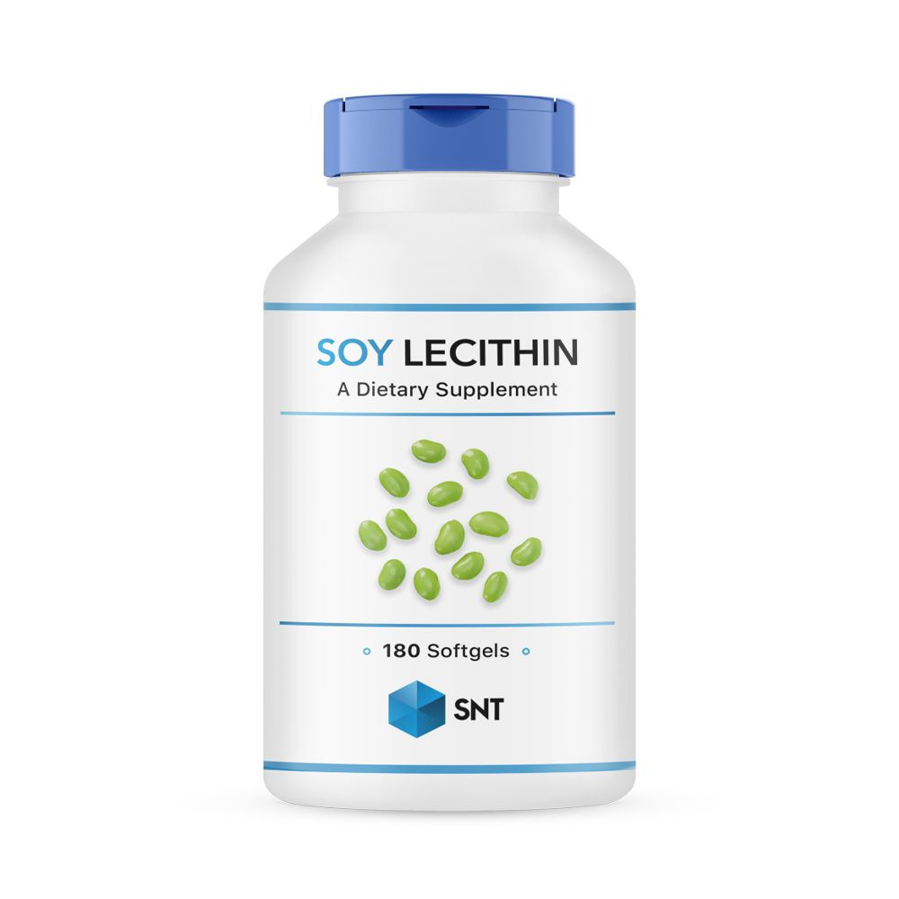 SNT Soy Lecithin,соевый лецитин 1200 мг 180 капс - купить с доставкой ...