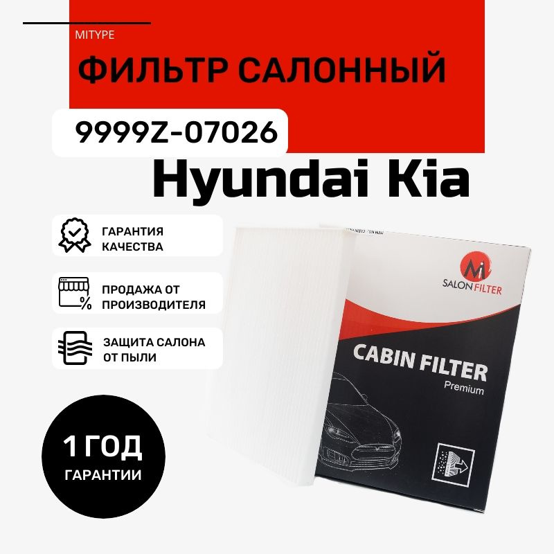 Фильтр салонный Киа Спортейдж 1.6 2.0 2.7 с 2004 по 2016, Хендай ix35 с 2010 по 2015, Туксон 2.0 2.7 #1