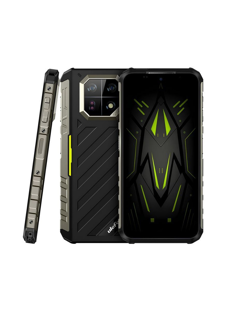 ULEFONE Смартфон armor 22 Ростест (EAC) 8/256 ГБ, зеленый #1