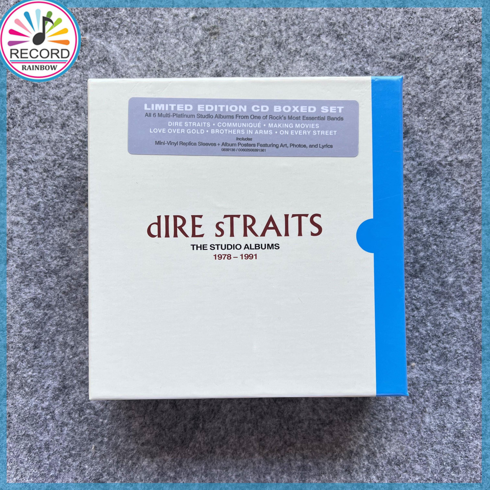 Dire Straits THE STUDIO ALBUMS 1978-1991 6CD настоящий Герметичная упаковка совершенно новый  #1