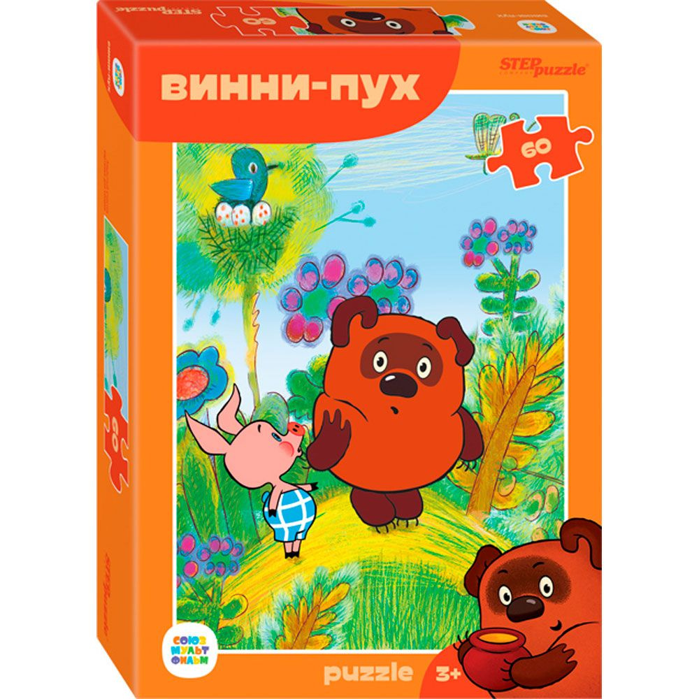 Пазл 60 элементов "Винни Пух (new)" 81030 STEP PUZZLE #1