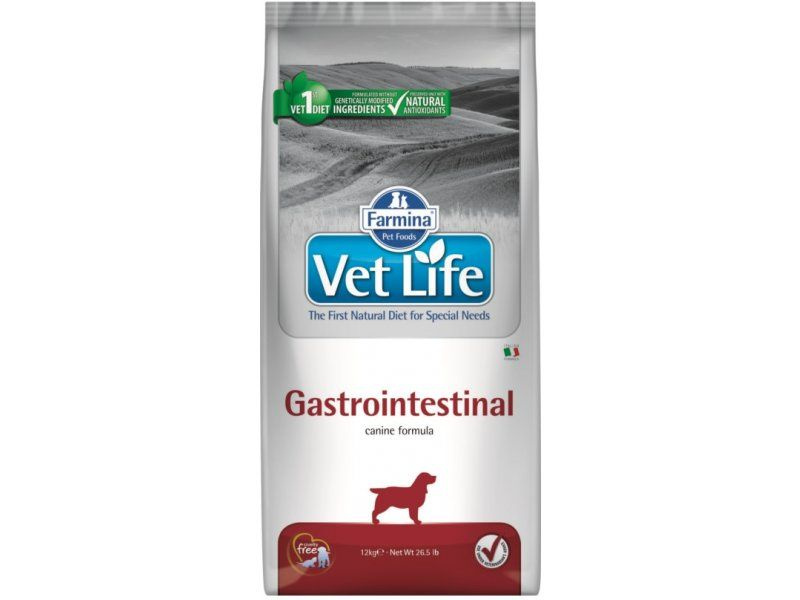 VET LIFE NATURAL DIET DOG GASTRO-INTESTINAL 12 KG