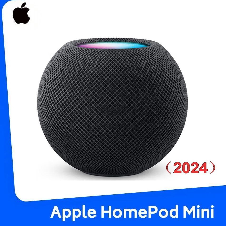 Умная колонка портативная Apple HomePod Mini Полуночно-черный 2024  #1