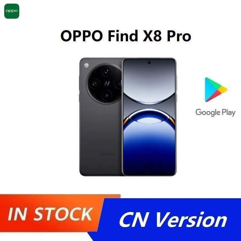 Смартфон OPPO Find X8 Pro 512 ГБ 16 ГБ Черный 6.78 OLED/AMOLED 1