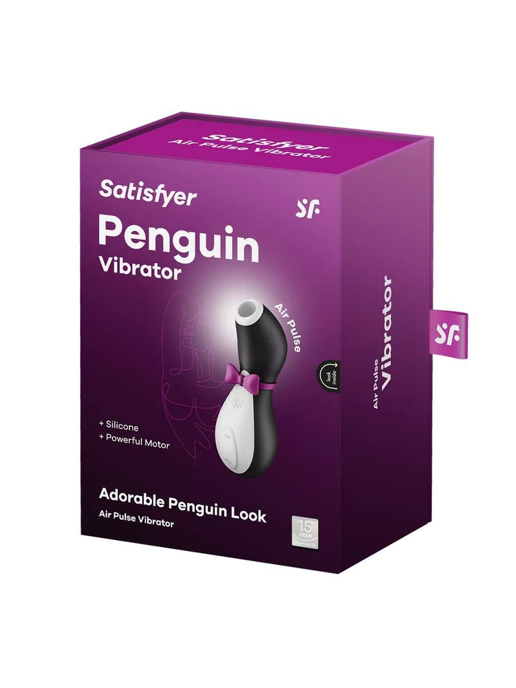 Вакуумный вибратор для стимуляции клитора и груди Satisfyer Penguin  #1