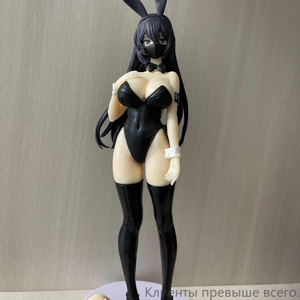 Аниме фигурка Черный Девочки-зайки Кухайчан (Black Bunny Kouhaichan) ,28CM  #1