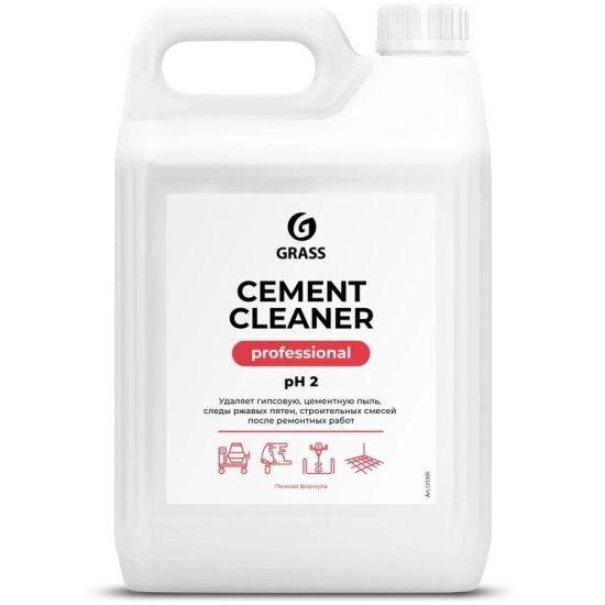 Grass Очиститель после ремонта Пенный, концентрат Cement Cleaner, 5,5 кг  #1