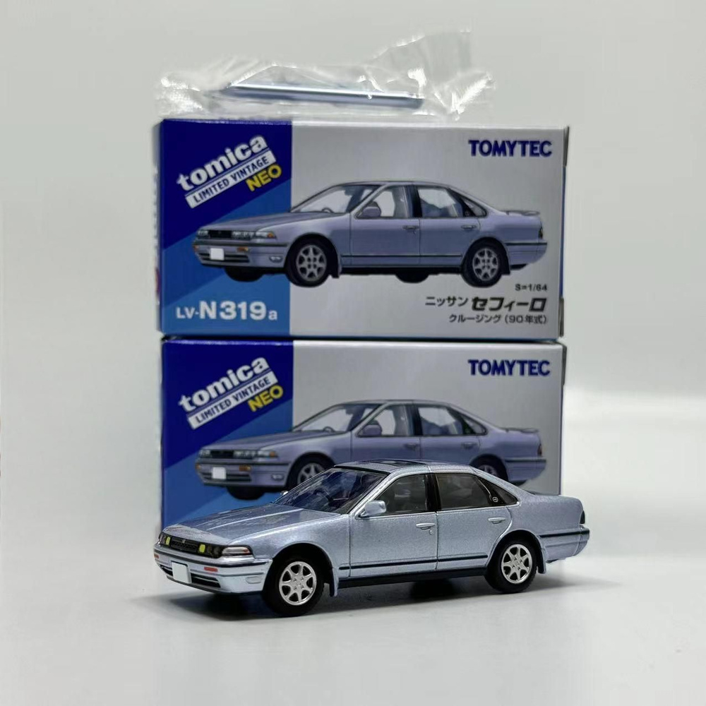 Машинка 202410 Tomytec TOMICA TLV 1/64 LV-N319a Nissan Cefiro Cruising Модель автомобиля из сплава Коллекция #1