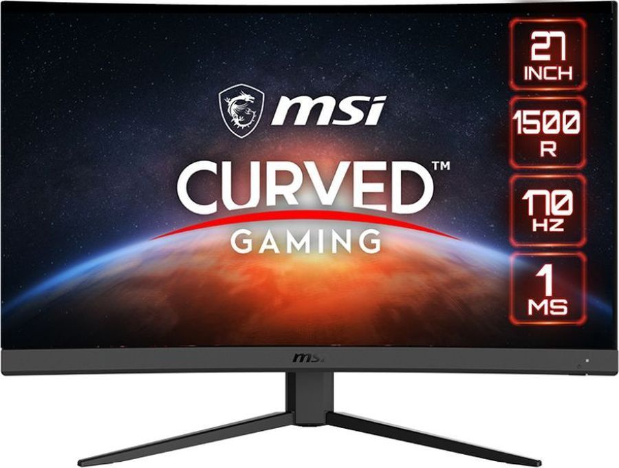 MSI 27" Монитор G27CQ4 E2, черный #1