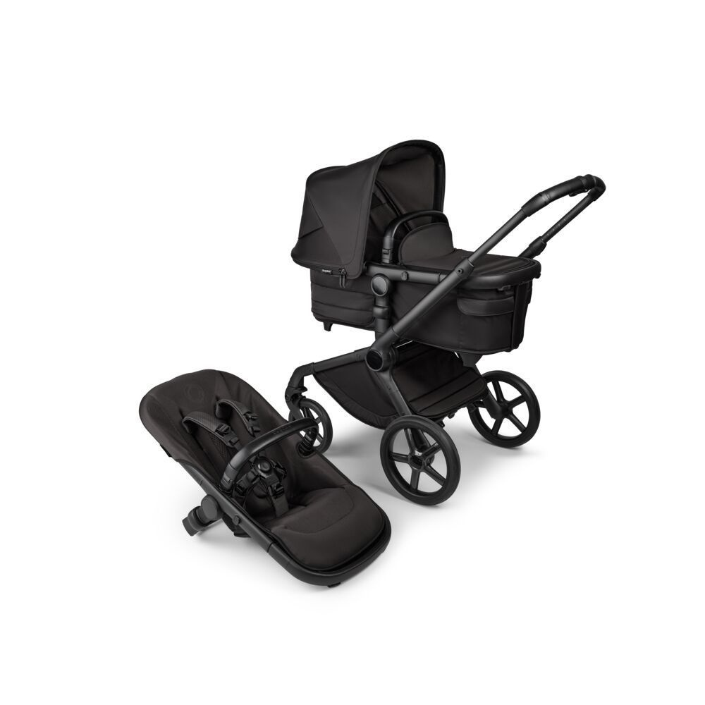 Коляска 2в1 Bugaboo Fox 5 complete Noir Limited Edition BLACK MOONLIGHT #1