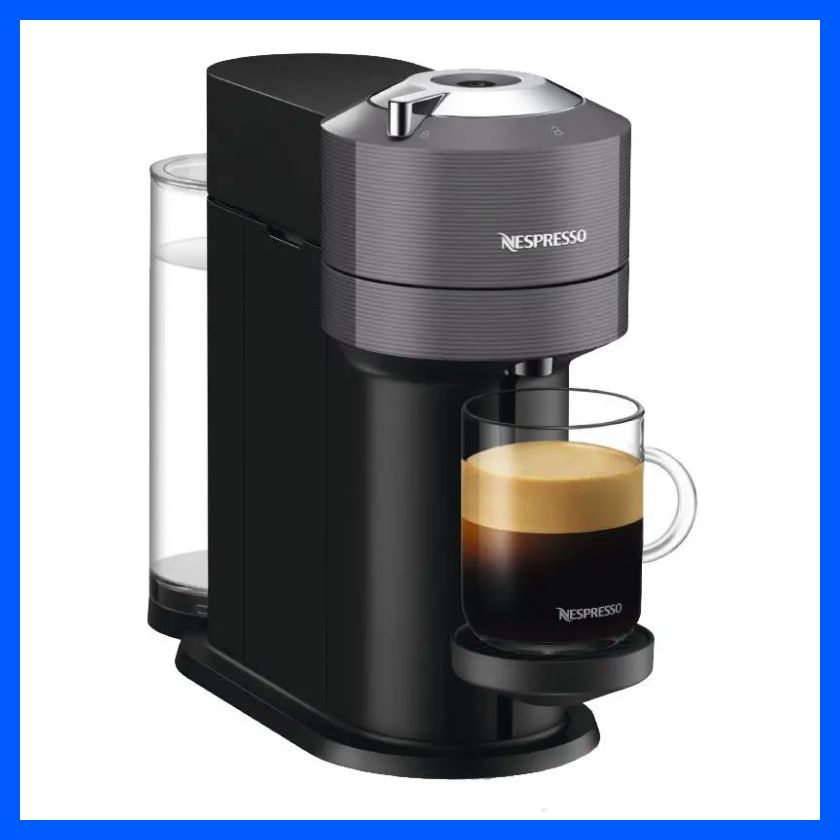 DeLonghi Капсульная кофемашина Nespresso Vertuo Next ENV120.GY, черный, серый  #1