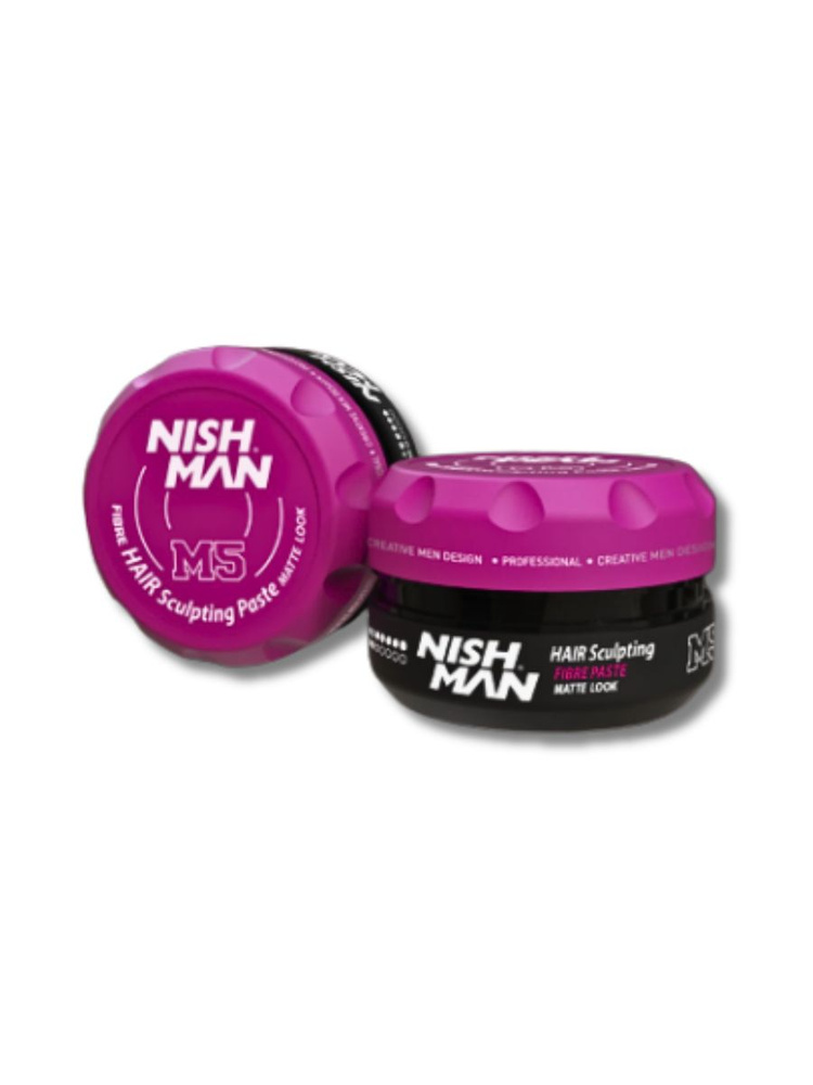 Паста для волос мужская матовая NISHMAN М5 Hair Sculpting Fibre