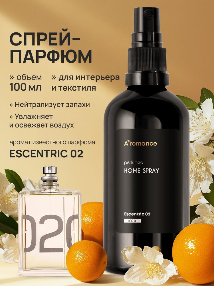 Ароматический спрей для дома, автомобиля Ароматизатор освежитель для текстиля, одежды Aromance-store #1