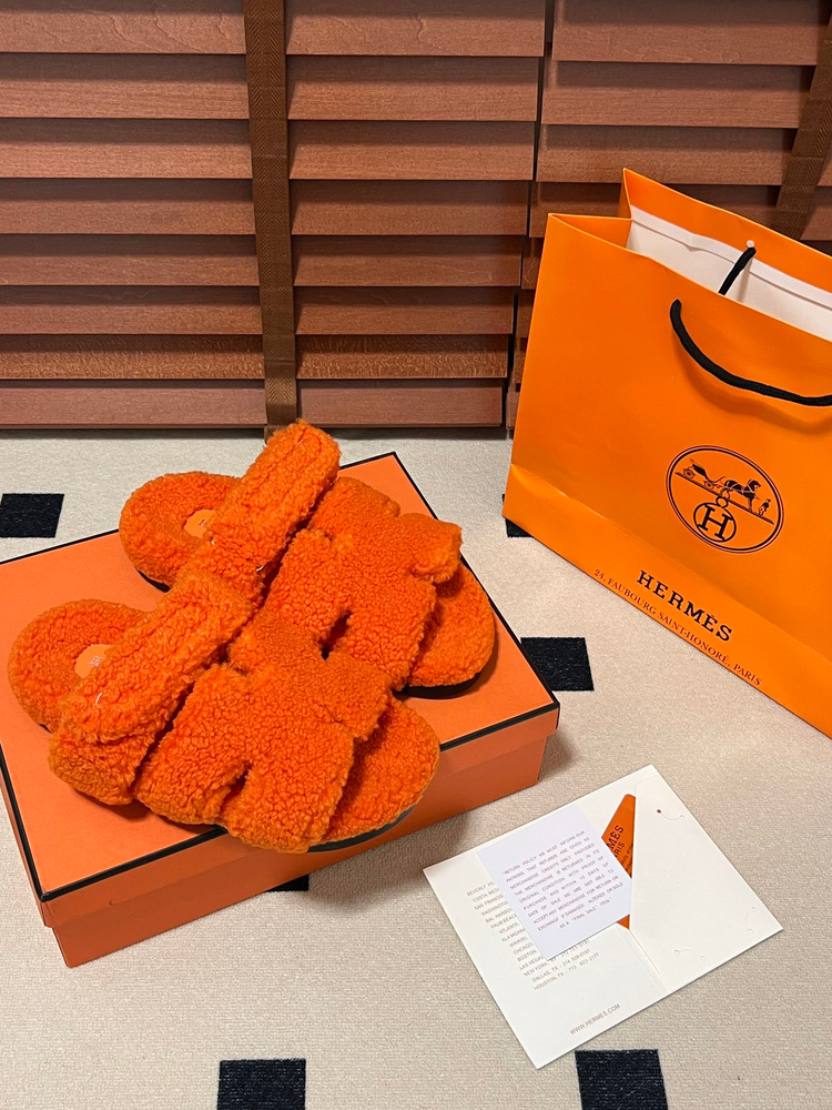 Тапочки Hermes #1