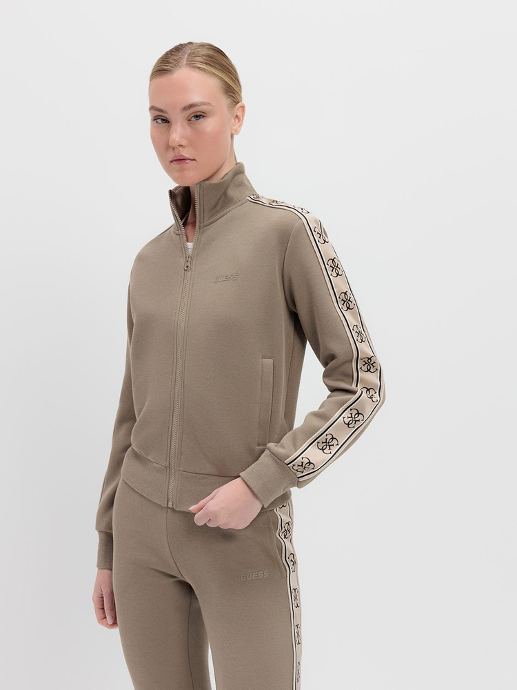Толстовка GUESS Britney Full Zip Sweatshirt #1