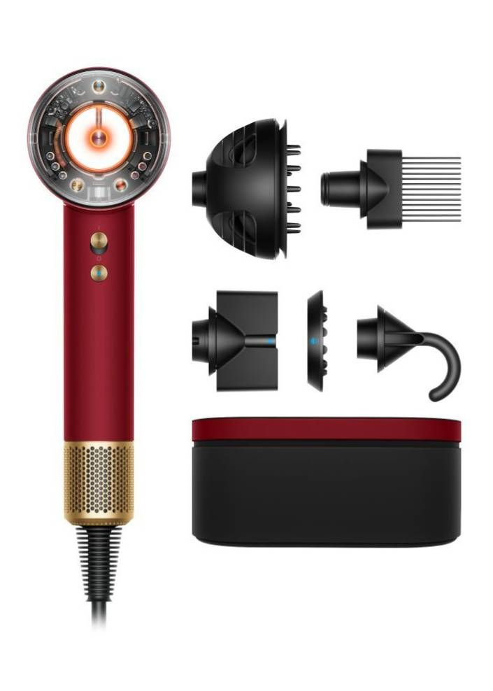 Dyson Supersonic Фен HD16 Nural Red Velvet/Gold (594823-01) #1