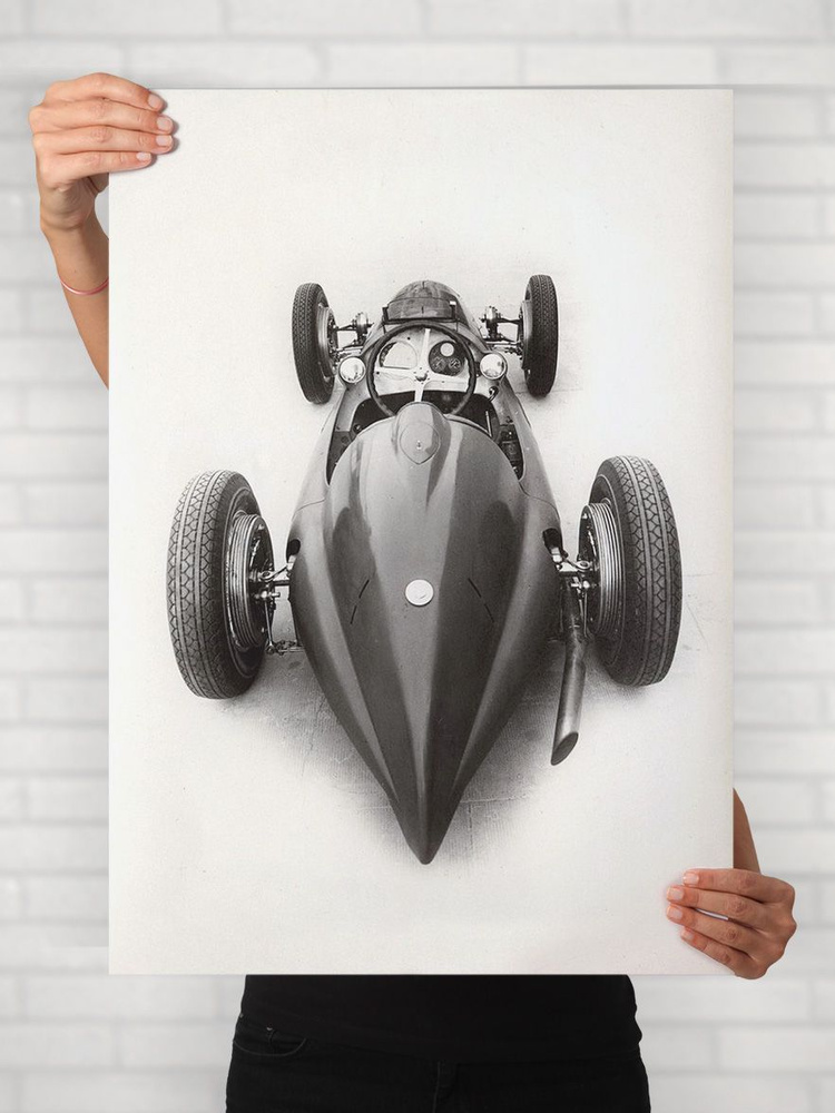 Плакат на стену для интерьера Легенды Авто (Альфа Ромео 158 159 Альфетта - Alfa Romeo 158 159 Alfetta #1