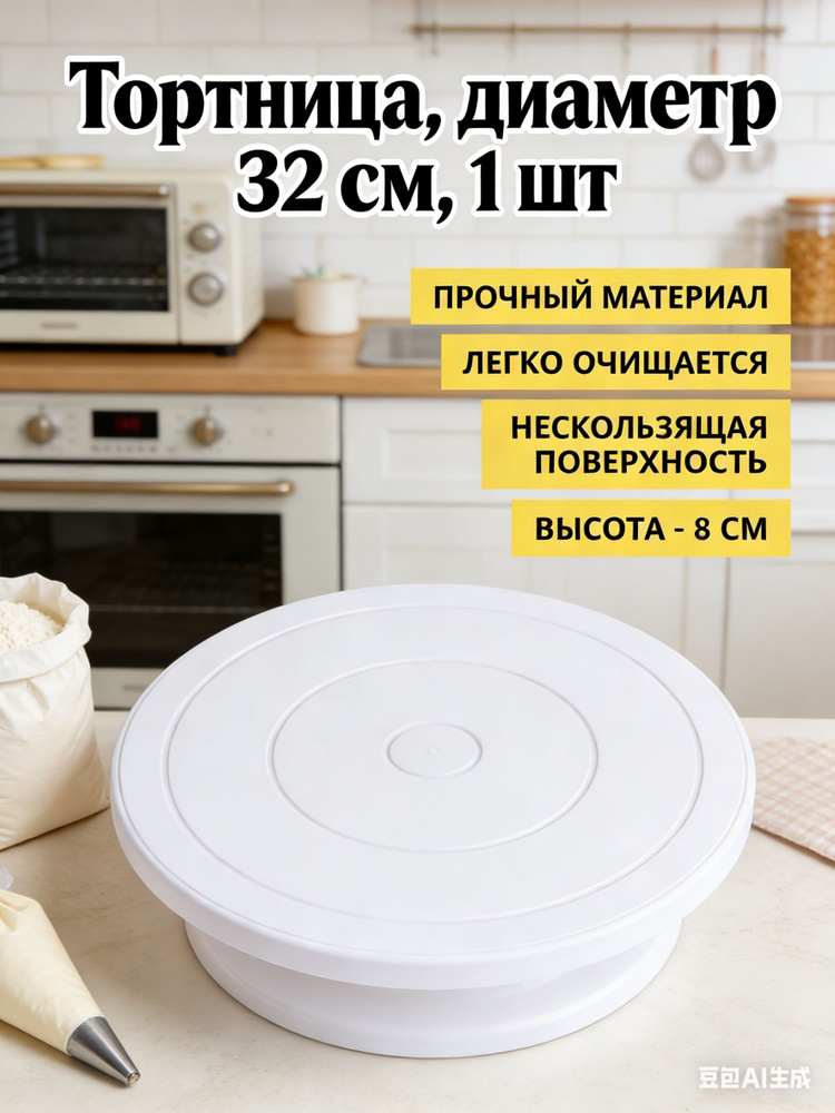 Тортница, диаметр 32.76 см, 1 шт #1