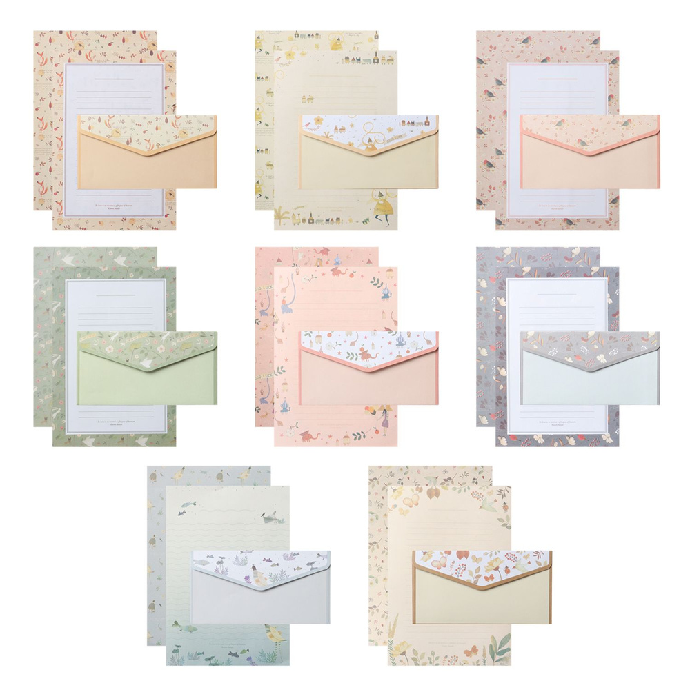 С конвертами 24PCS #1
