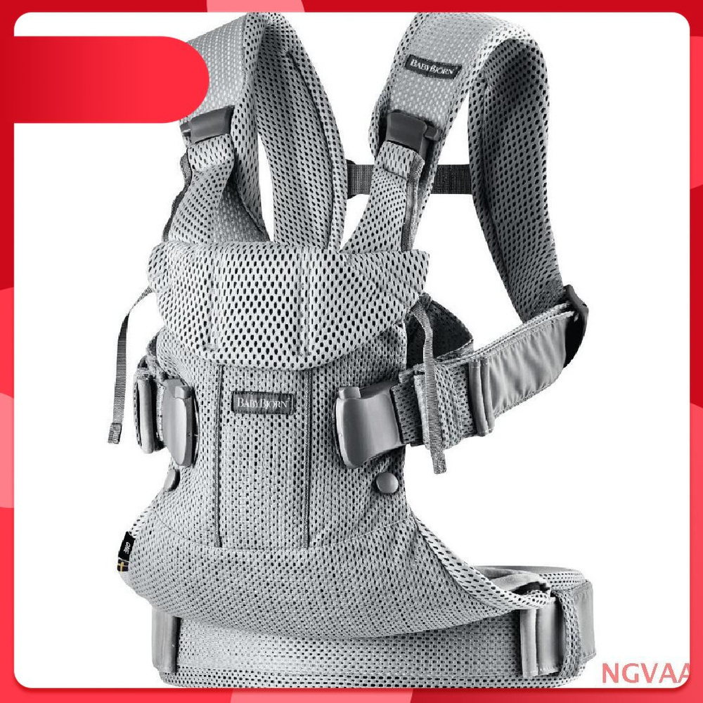 Слинг-эргорюкзак BabyBjorn One Air 3D Mesh для переноски ребенка с рождения и до 3 лет, 3 положения, #1