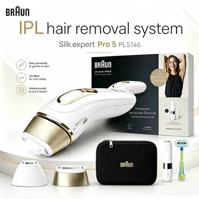 Фотоэпилятор Braun SILK-EXPERT Pro 5 PL5014 купить на OZON по