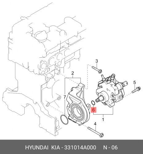 Кольцо упл. топливного шланга 405 дв.