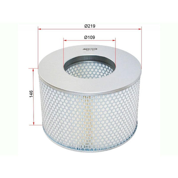 Фильтр воздушный Toyota Land Cruiser (J100) 98-07 / Land Cruiser Prado 99-02