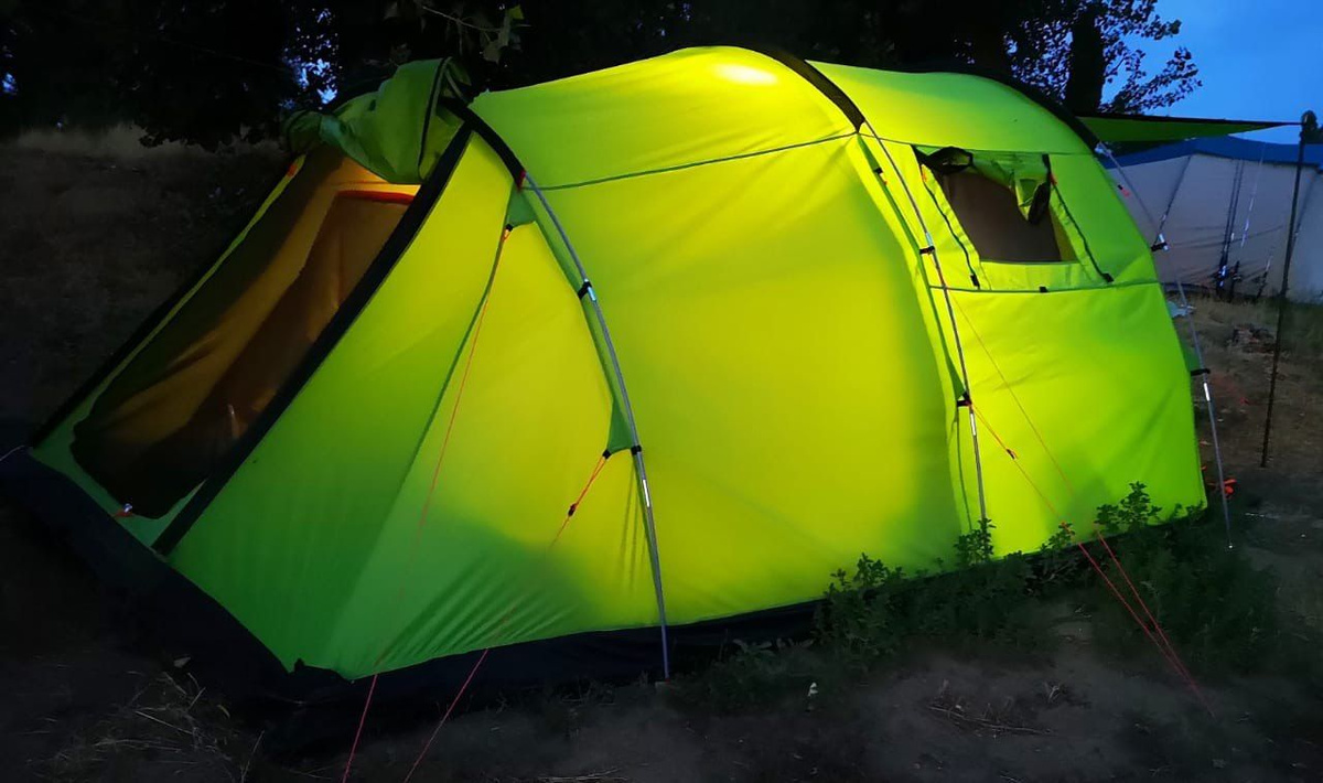 Палатка 4-местная Crusoe Camp Camp House Evolution - купить по выгодной ...