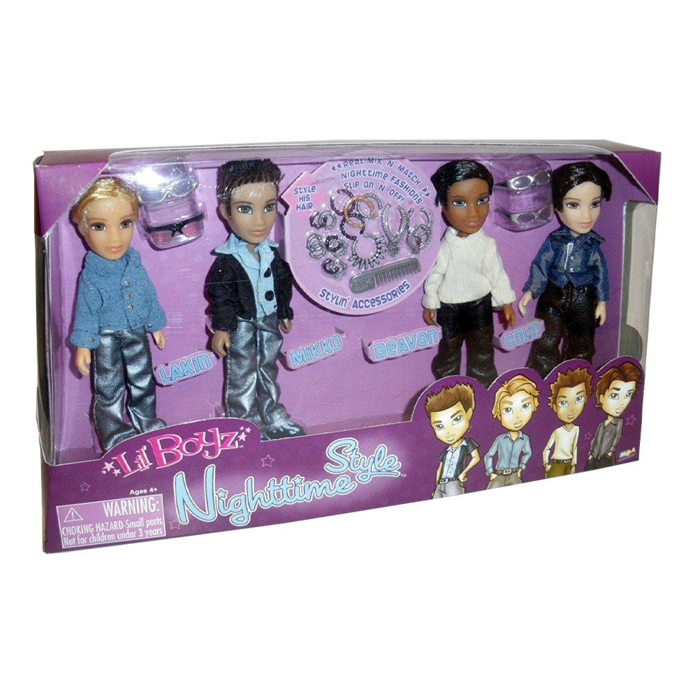 MGA Bratz Boyz Nighttime Style set Братц Кукла-мальчик в ночном стиле,с ...