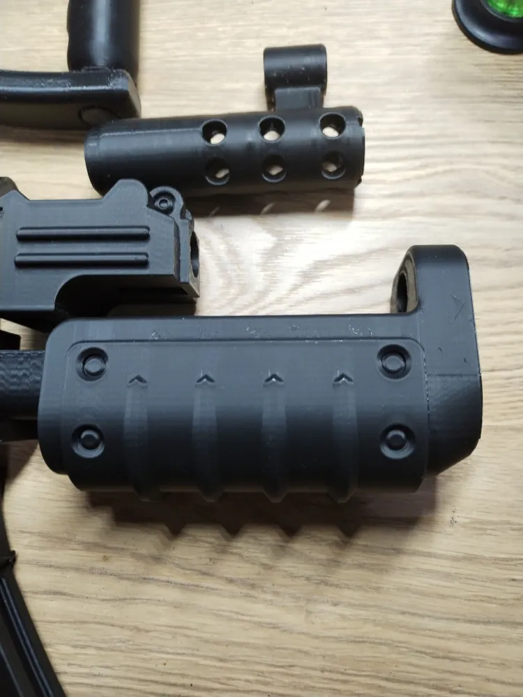 Штурмовая винтовка (Калаш), модель для сборки, черный, 80см