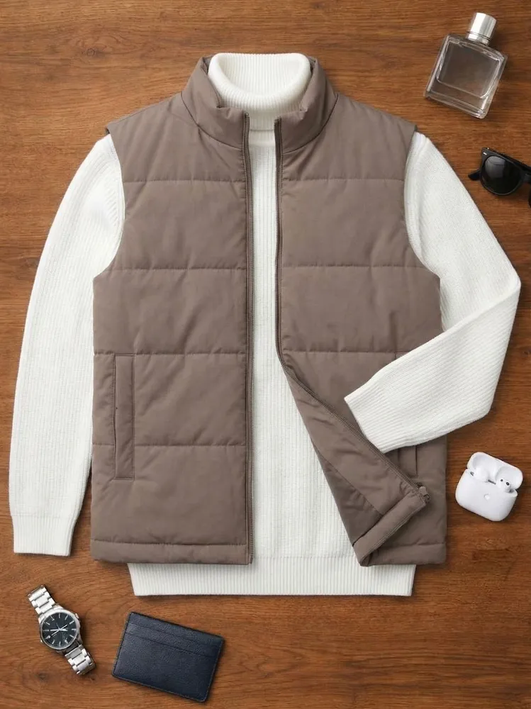 Жилет утепленный East Leather