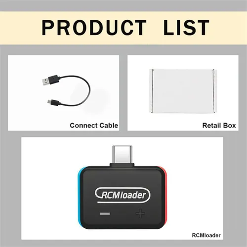 V5 RCM Loader+RCM Jig Clip Tool для Nintendo Switch NS Console с USB-кабелем и встроенной программой