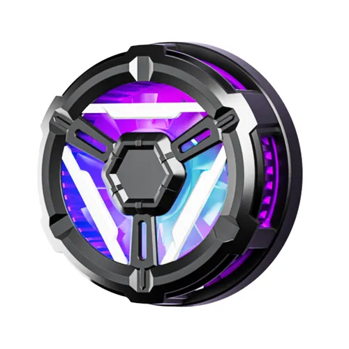 Компактный охладитель для телефона с RGB подсветкой, полупроводниковое охлаждение, аксессуар для сма