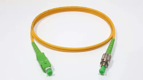 Шнур оптический (патч-корд) pc FC/APC-SC/APC 9/125 G652 simplex LSZH 10m 3.0mm