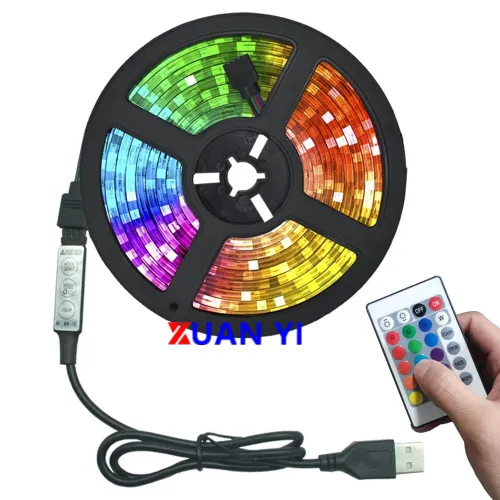 Контроллер светодиодной ленты USB 5 В RGB Пульт дистанционного управления