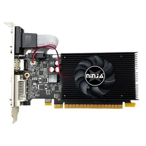 Sinotex Видеокарта Sinotex NF71NP043F Видеокарта Ninja GT710 4G DDR3 64BIT DVI HDMI VGA 1FAN RTL 4 Г