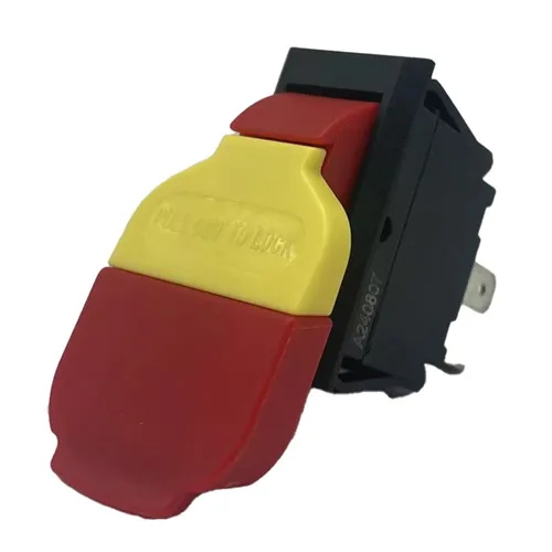 125/250 В 4-контактный электромагнитный кнопочный переключатель с кнопкой включения/выключения, одно