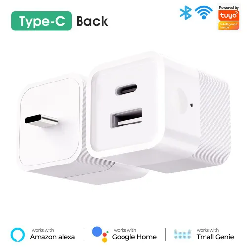 Tuya Smart Wi - Fi / zigbee Миниатюрный USB Type - C адаптер 5V Мини USB адаптер питания Интеллектуа