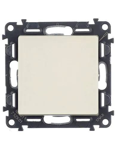 Выключатель Legrand Valena Life одноклавишный встраив. слоновая кость 752501