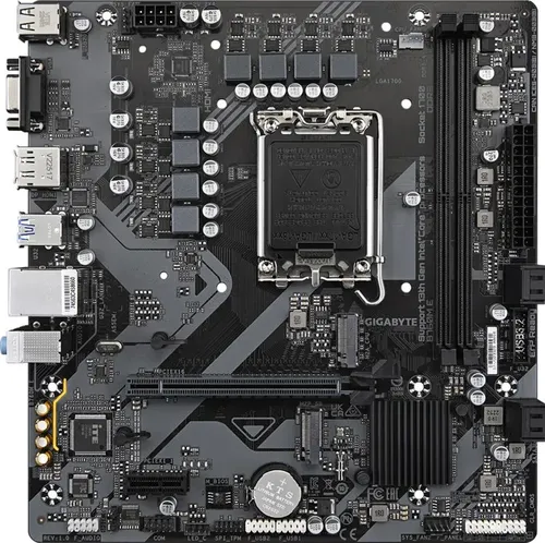 Материнская плата Gigabyte B760M E, Socket LGA1700, B760M E, mATX, Ret