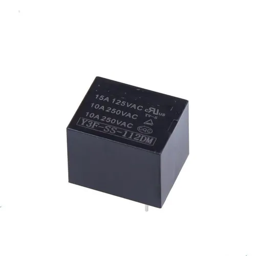 3pcs Реле Y3F-SS-112DM 4-контактное нормально разомкнутое (NO) 12В DC 10А 250V AC для ремонта бытово