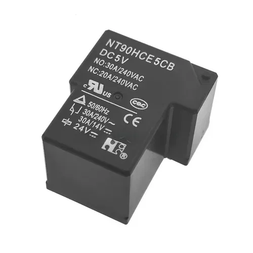 Реле NT90HCE5CB 30А DC12V, 6-пин 1НО/1НЗ