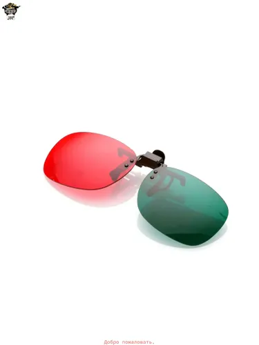 Анаглифные 3D очки красно зеленые для смартфона G7