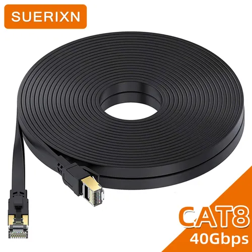 Кабель для интернет-соединения RJ-45/RJ-45, 1 м, черный