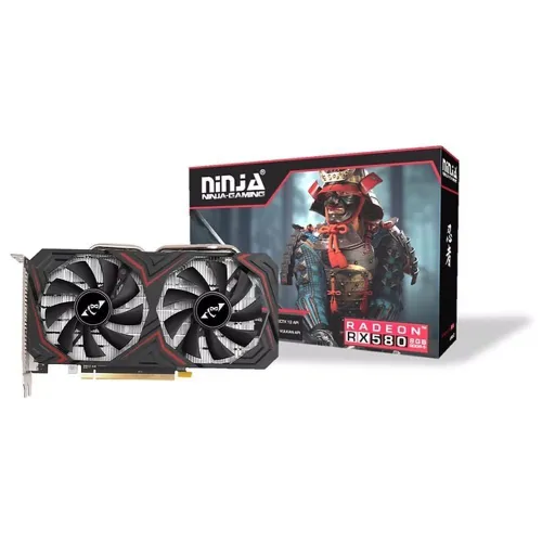 Ninja Видеокарта Radeon RX 580 4 ГБ (AJRX58045F)