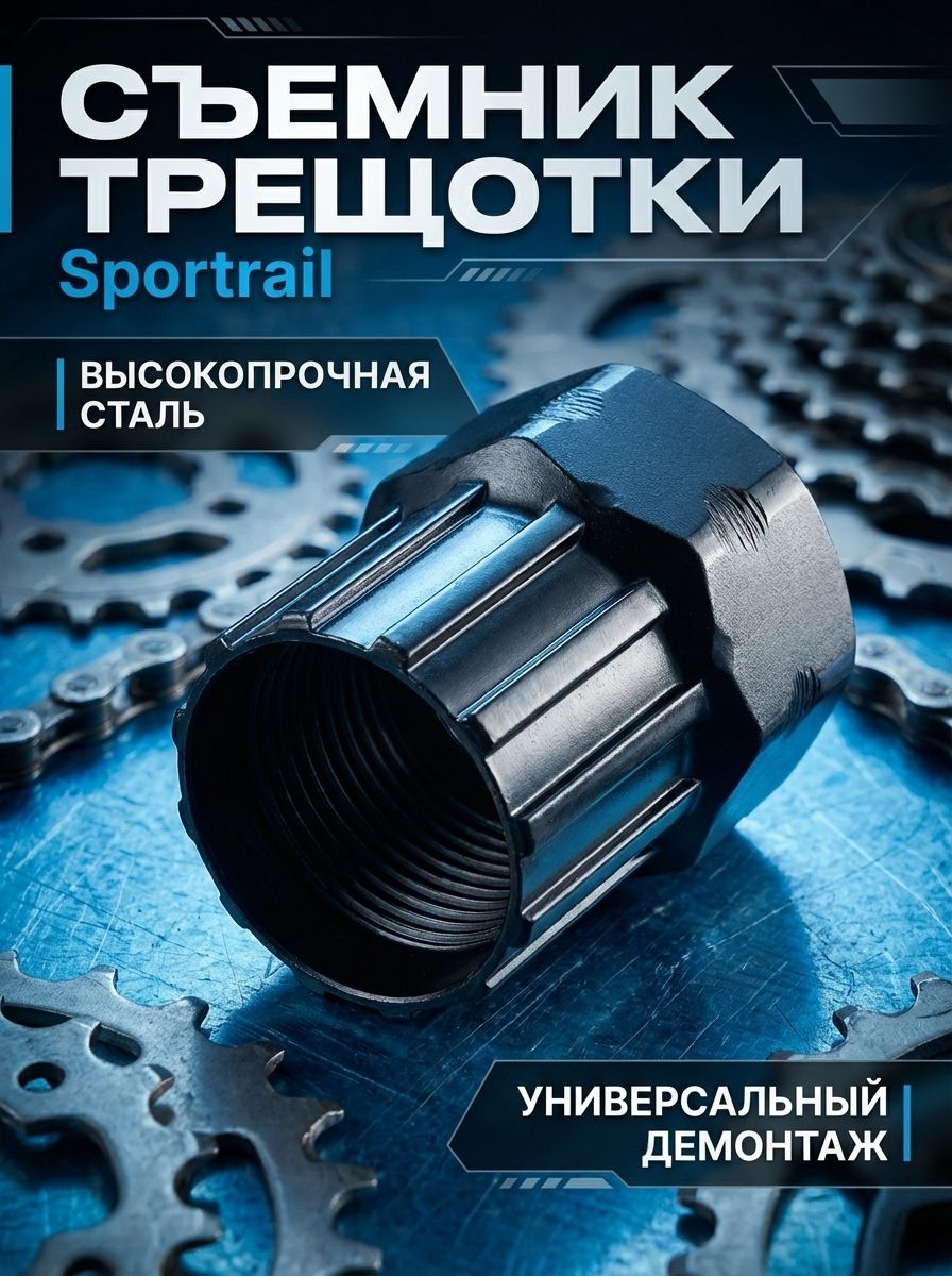 Съемниктрещеткивелосипедаизаднейспортивнойзвездочкивелосипеда