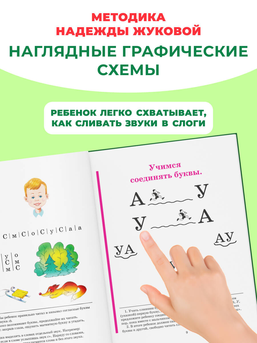 Букварь Жукова. Азбука для дошкольников. По СанПин | Zukhova's Primer. Alphabet for Preschoolers. SanPin - Ozon image 2